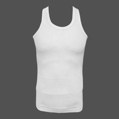 Men's White Net Vest/Sando