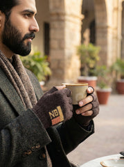 Unisex Warm Winter Fingerless MittensGloves -TSG51