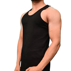 Black Seamless Vest