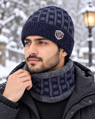 Imported Cap and Neck Warmer Set with Velvet inside –New Wear