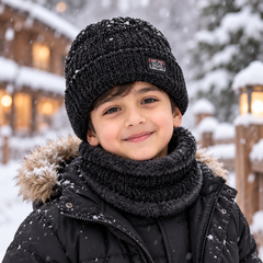 KIDS Super Warm Cap and Neck Warmer set -M Sport