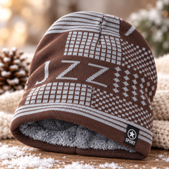 Unisex Warm Knitted Cap with Fleece/Velvet inside (03)
