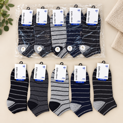 "Men Cotton Sports Socks – 5-Pair | Soft, Breathable, Everyday Wear" (N01)
