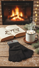 Men Fingerless SuperWarm Plush Gloves -OS13