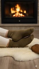 Ultra-Soft Fuzzy PolarFleece Crew Socks - Cozy Winter Warmth -01