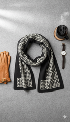 Premium Comfort: Men's Stylish Wool Pashmina Scarf -PSM03