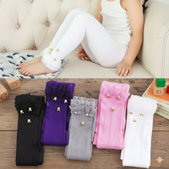 Mickey Beads Leggings for Girls