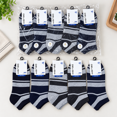 "Men Cotton Sports Socks – 5-Pair | Soft, Breathable, Everyday Wear" (N08)