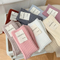 Women Japanese Woolen Fashion Socks
