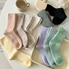 Women Japanese Woolen Fashion Socks