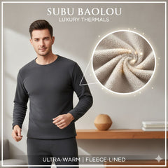 Men Imported Fleece Lined Inner/Thermal Suits -Box Packed