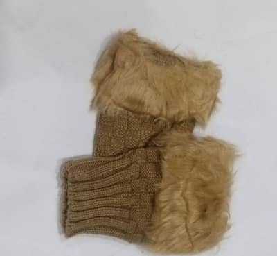 Fingerless Fur Mittens(gloves)