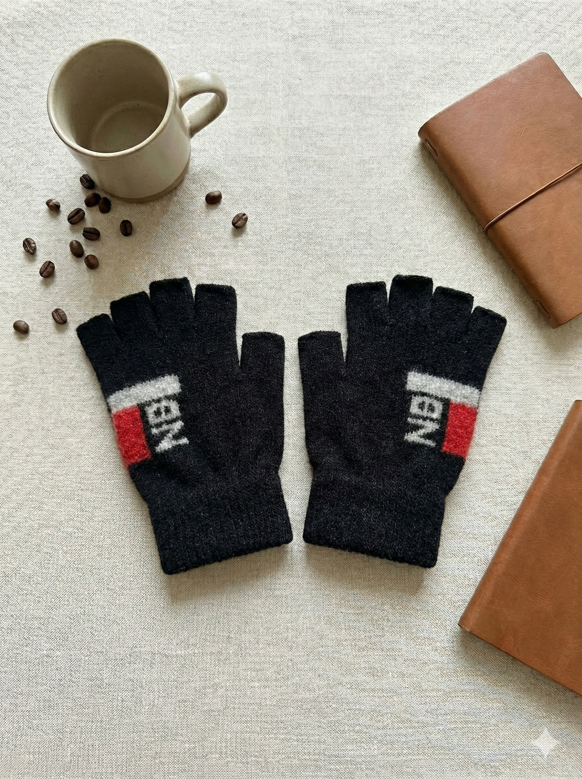 Unisex Warm Winter Fingerless MittensGloves -TSG51