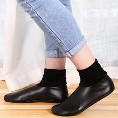 Super Warm Leather Socks Socks for Women -Free Size