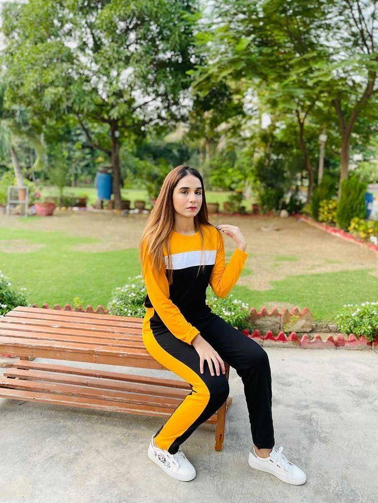 Multi-Colored stipre tracksuit Pj set