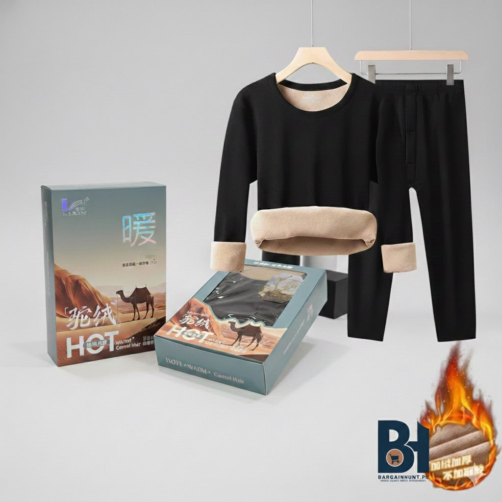 Unisex Box Packed Imported Fleece Lined Inner/Thermal Suits -Plus Size