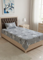 2PCs Pure Cotton Single Bedsheet (SBS04)