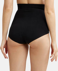 Women's High Waist Seamless Bikini Shapewear – Cotton Rich & Stretch Fit