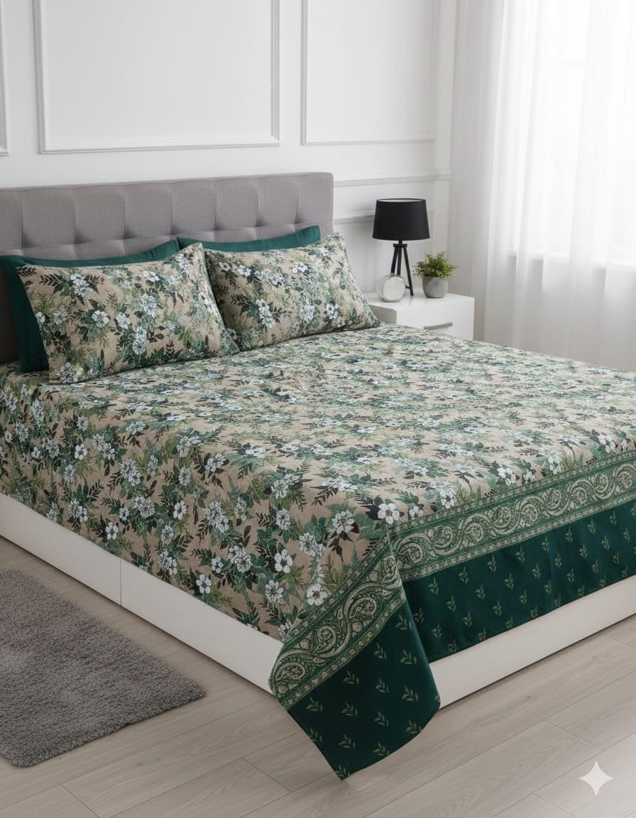 Double Bedsheet Pure Cotton (DBS15)