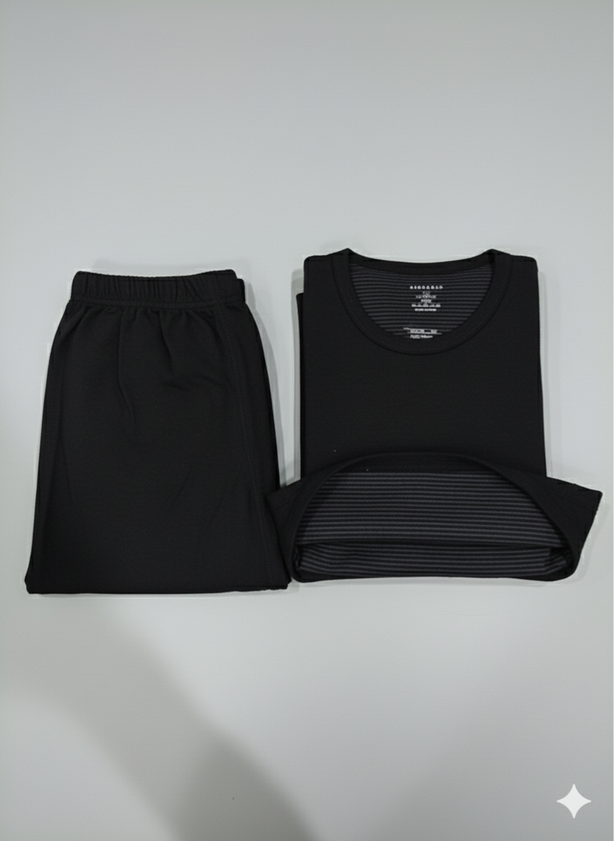 Men Imported Fleece Lined Inner/Thermal Suits -Box Packed