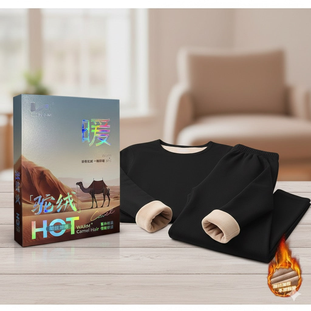 Unisex Box Packed Imported Fleece Lined Inner/Thermal Suits -Plus Size