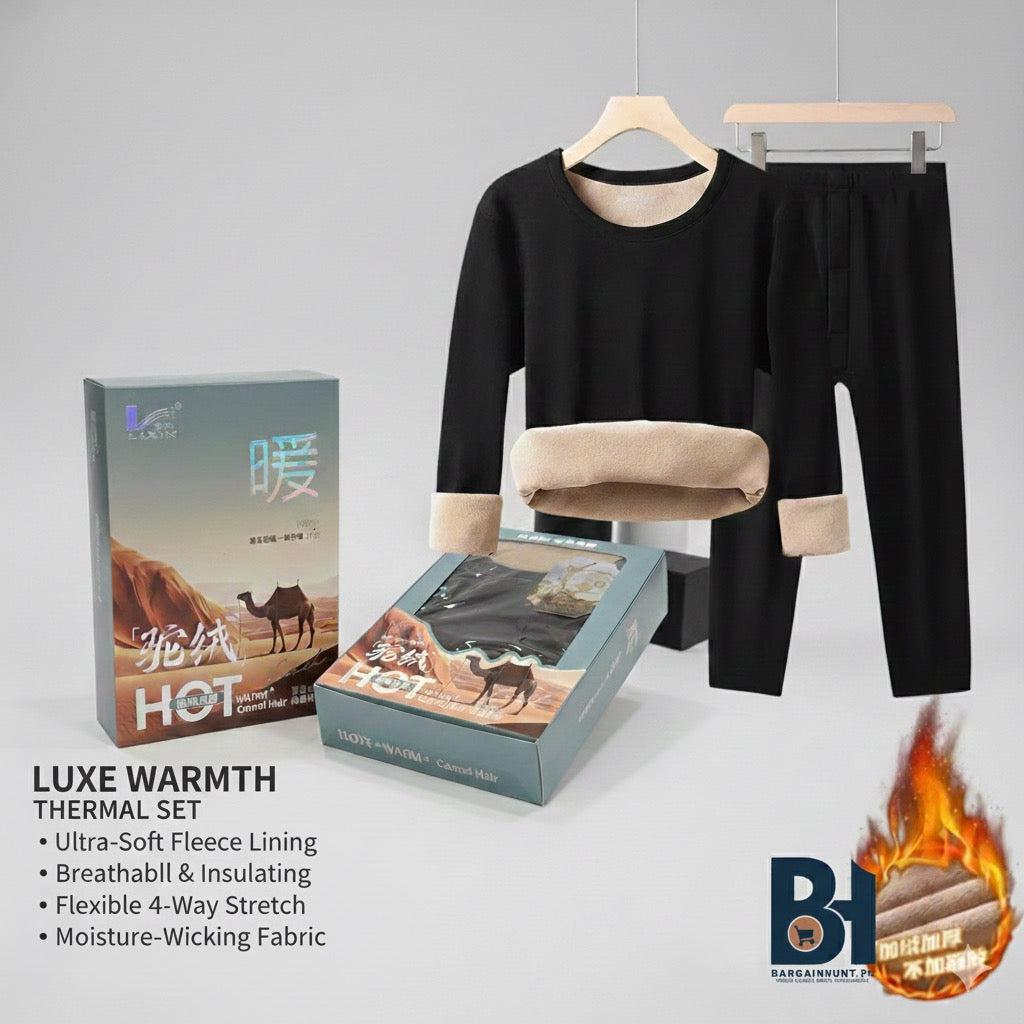 Unisex Box Packed Imported Fleece Lined Inner/Thermal Suits -Plus Size