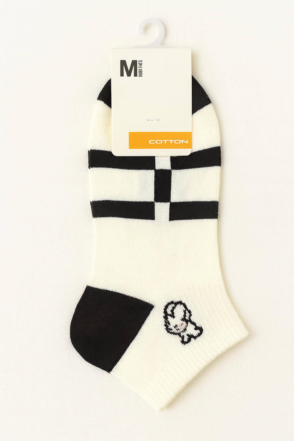"Women’s Cotton Ankle Socks – 5-Pair Assorted Cute Patterns | Soft, Breathable, Everyday Wear" (Black)