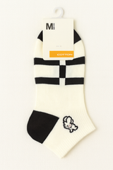 "Women’s Cotton Ankle Socks – 5-Pair Assorted Cute Patterns | Soft, Breathable, Everyday Wear" (Black)