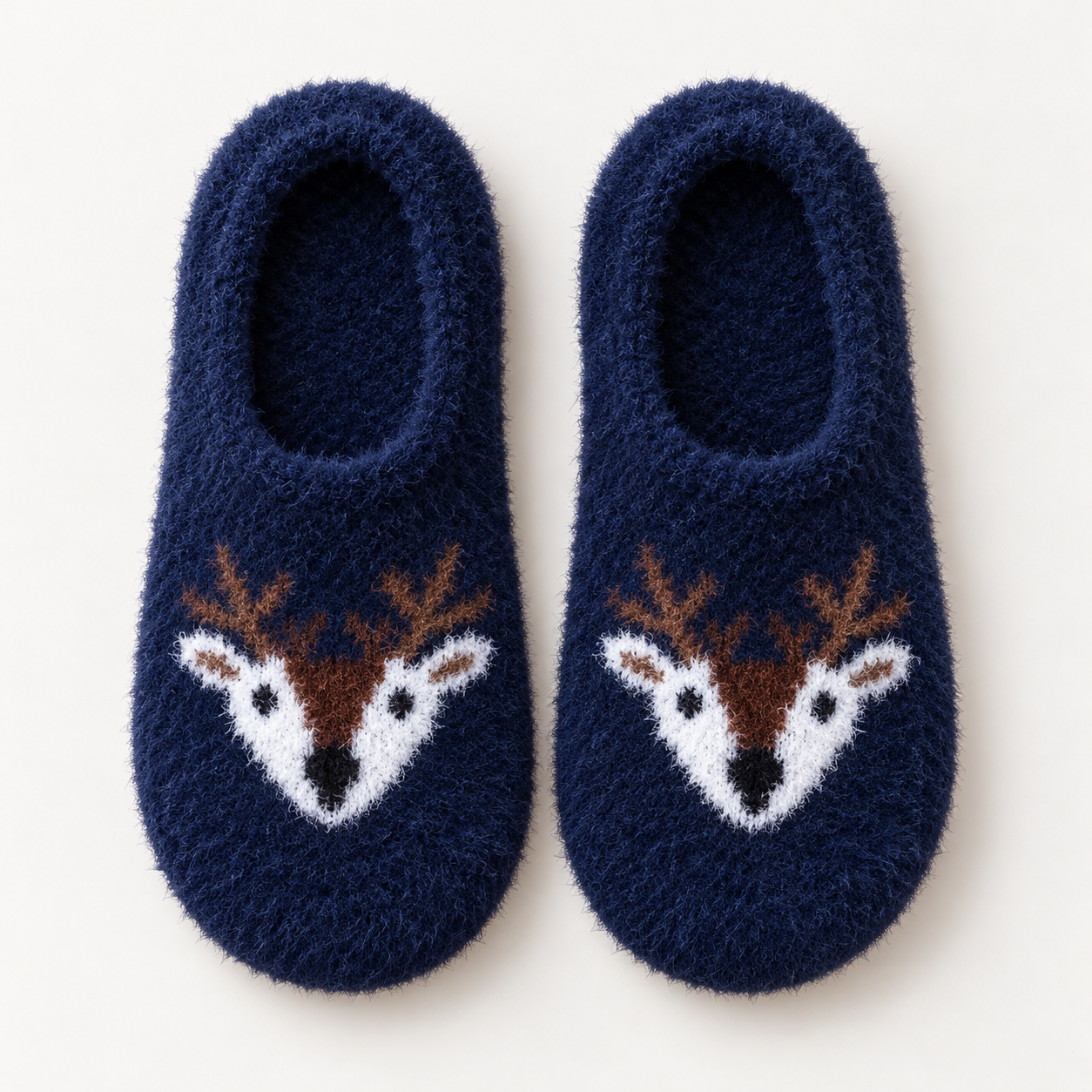 Ultra-Soft Fuzzy Polyamide Loafers - Cozy Winter Warmth -PFL01