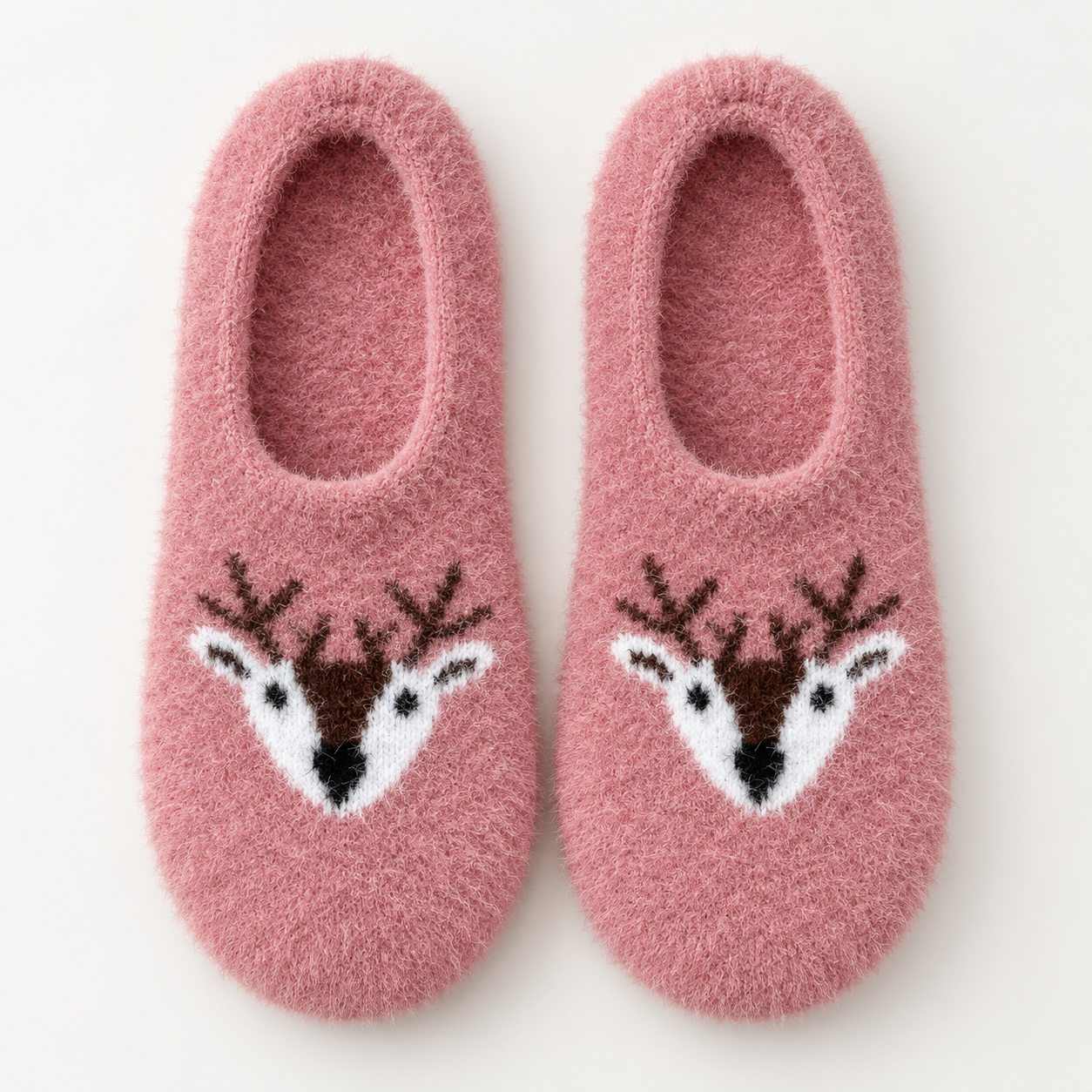 Ultra-Soft Fuzzy Polyamide Loafers - Cozy Winter Warmth -PFL01