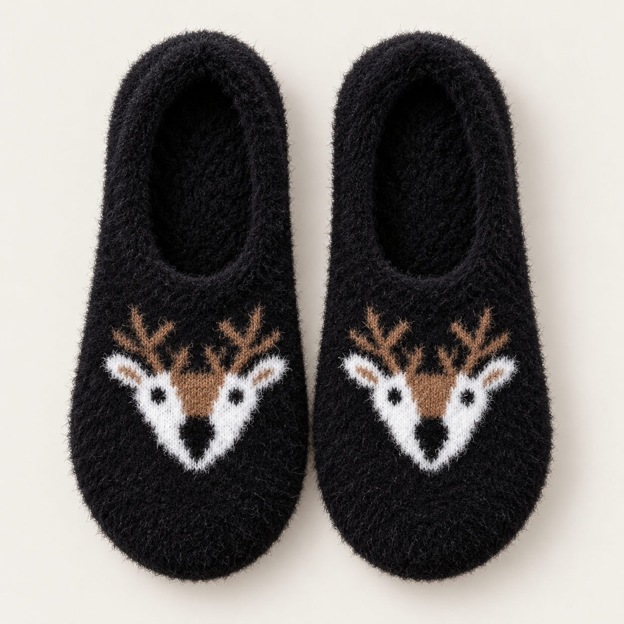 Ultra-Soft Fuzzy Polyamide Loafers - Cozy Winter Warmth -PFL01