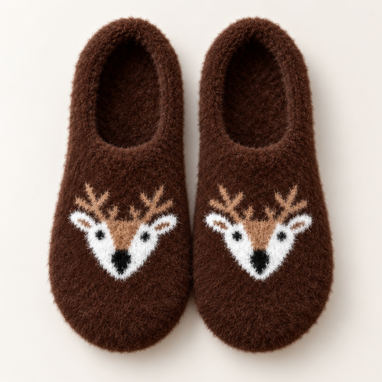 Ultra-Soft Fuzzy Polyamide Loafers - Cozy Winter Warmth -PFL01