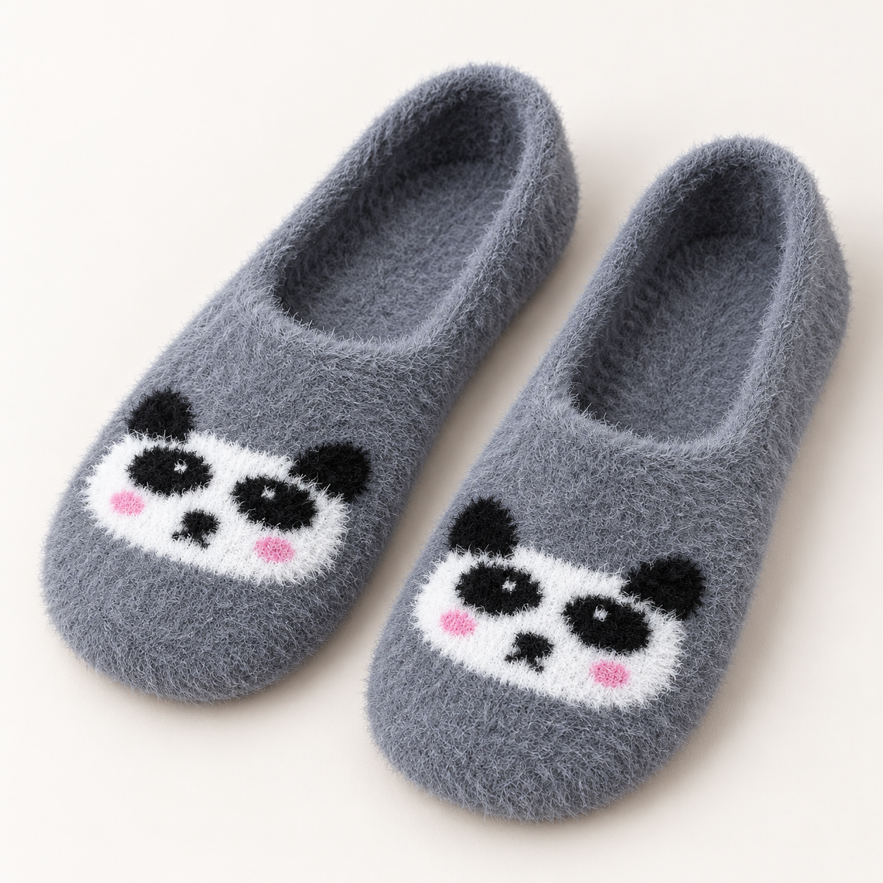 Ultra-Soft Fuzzy Polyamide Loafers - Cozy Winter Warmth -PFL02