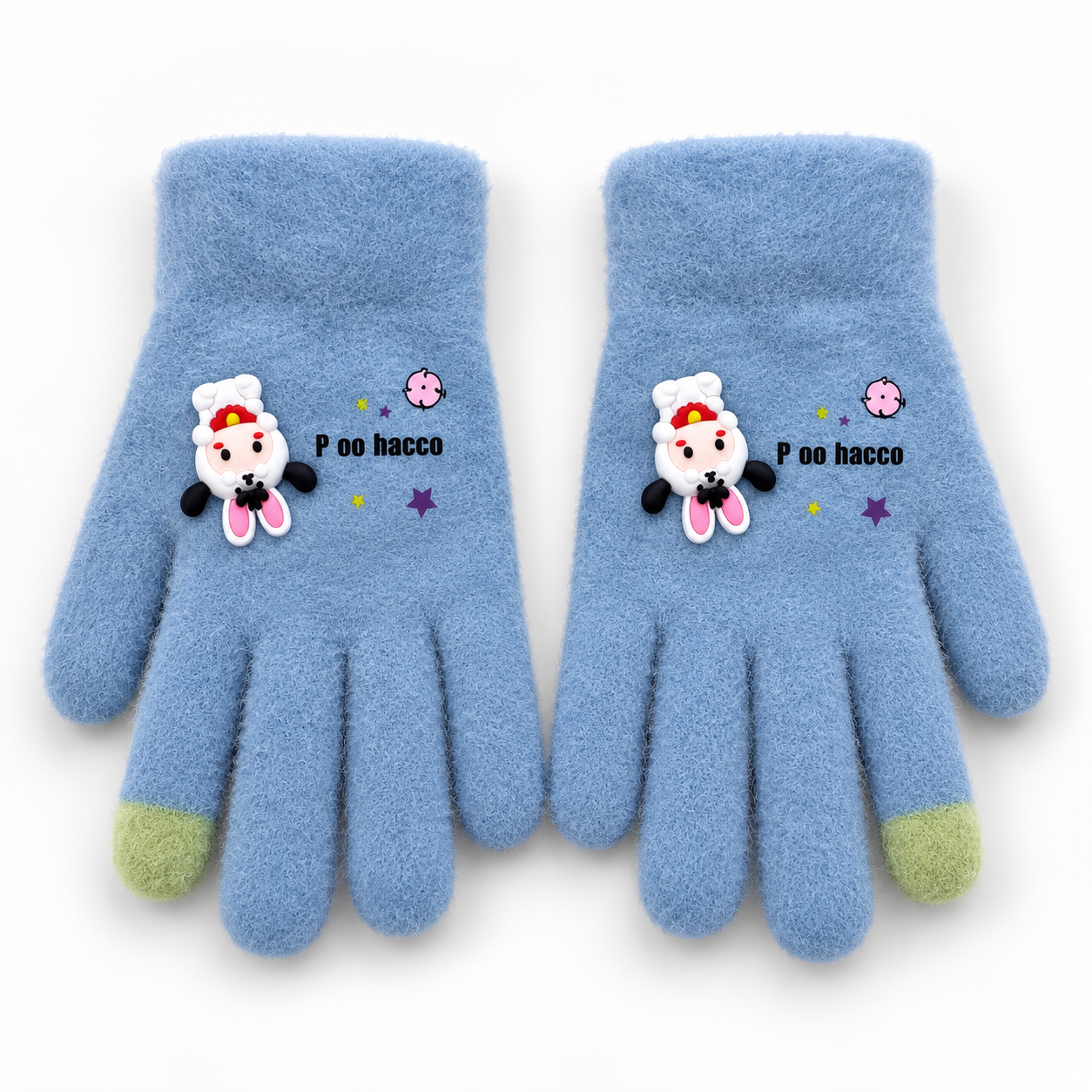 Kids Premium Full Finger Plush Gloves/Mittens  -KGN01