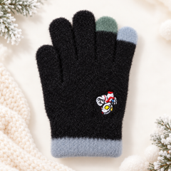 Kids Premium Full Finger Plush Gloves/Mittens  -KGN04