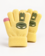 Kids Premium Full Finger Plush Gloves/Mittens Duck -KGN07