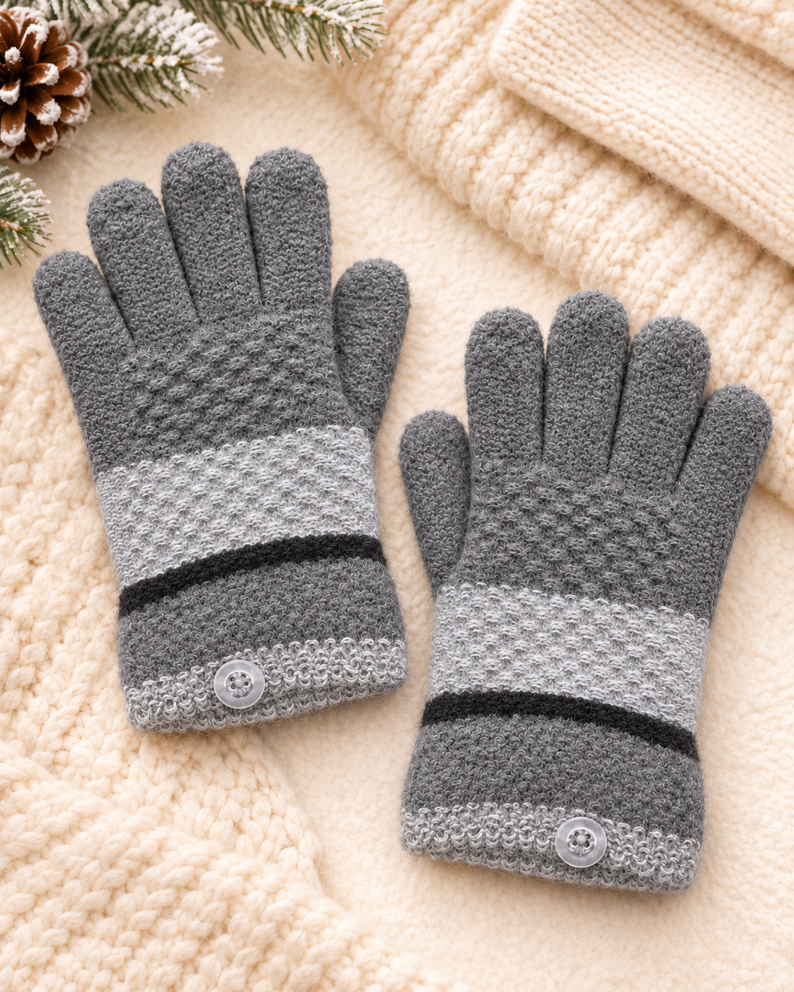 Kids Unisex Full Finger Gloves/Mittens  -KGN11