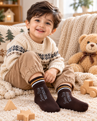 Kids Unisex Everyday Cotton Ankle Socks | Pack of 5 Pairs | Ages 1–12 Years (KAS01)