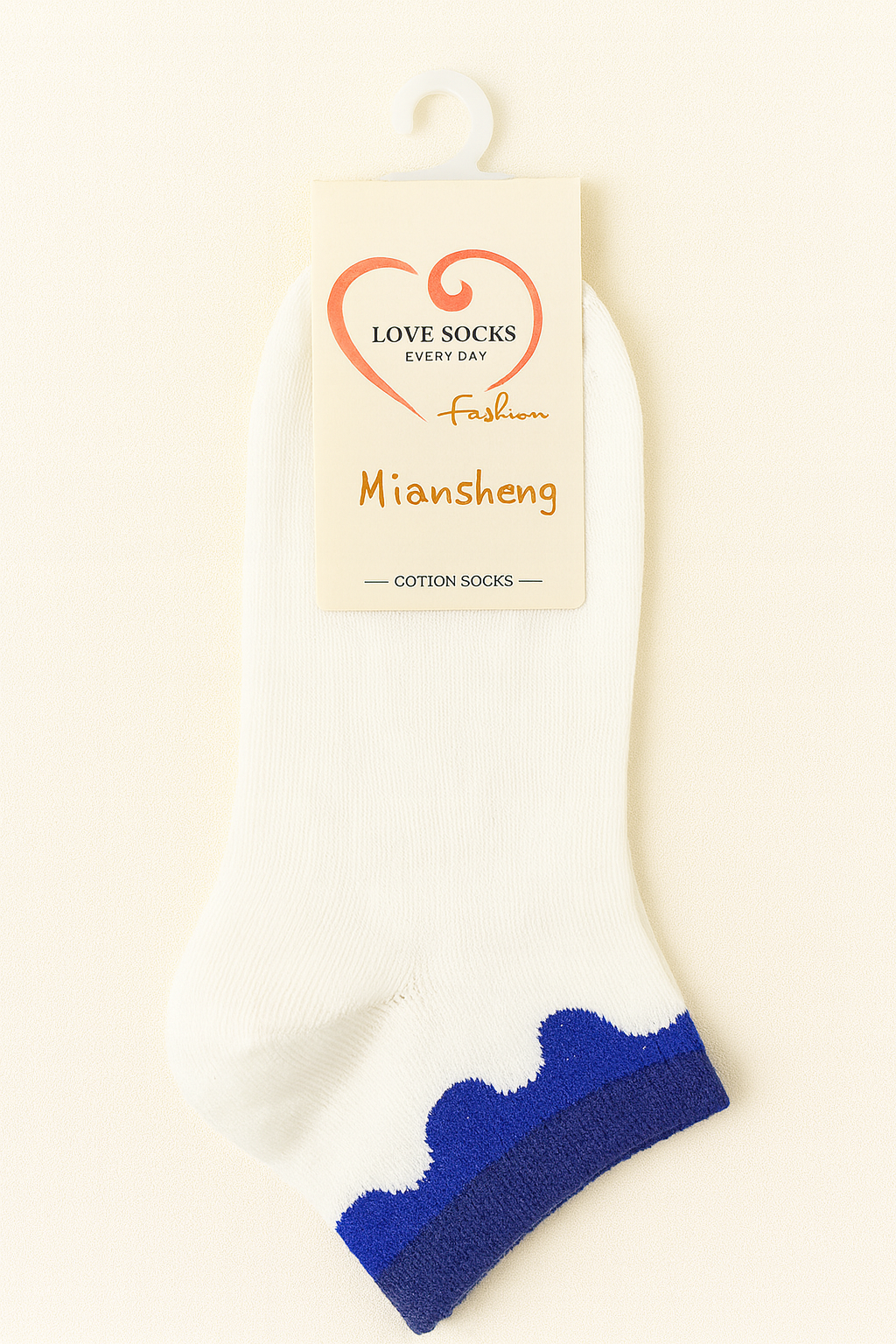 "Women’s Cotton Ankle Socks – 5-Pair Assorted Cute Patterns | Soft, Breathable, Everyday Wear" (Blue)