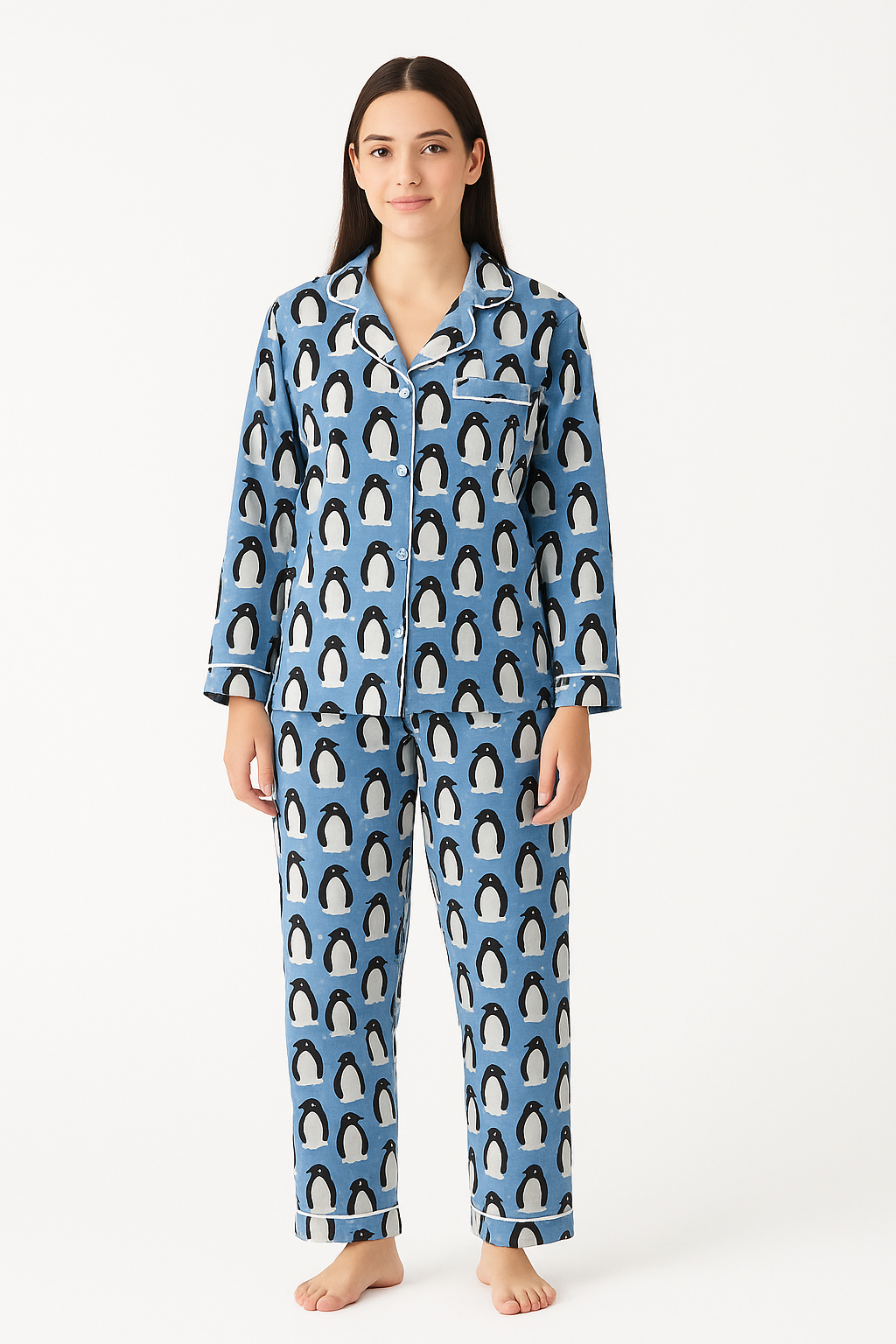 WARM Flannelette Cotton Pj set (for Plus Sized ladies)