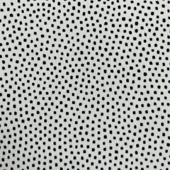 White Cotton Jersey Tights – Black Polka Dot Print (Ages 7-9)