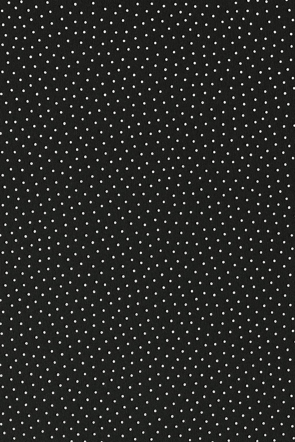 Black Cotton Jersey Tights – White Polka Dot Print (Ages 7-9)