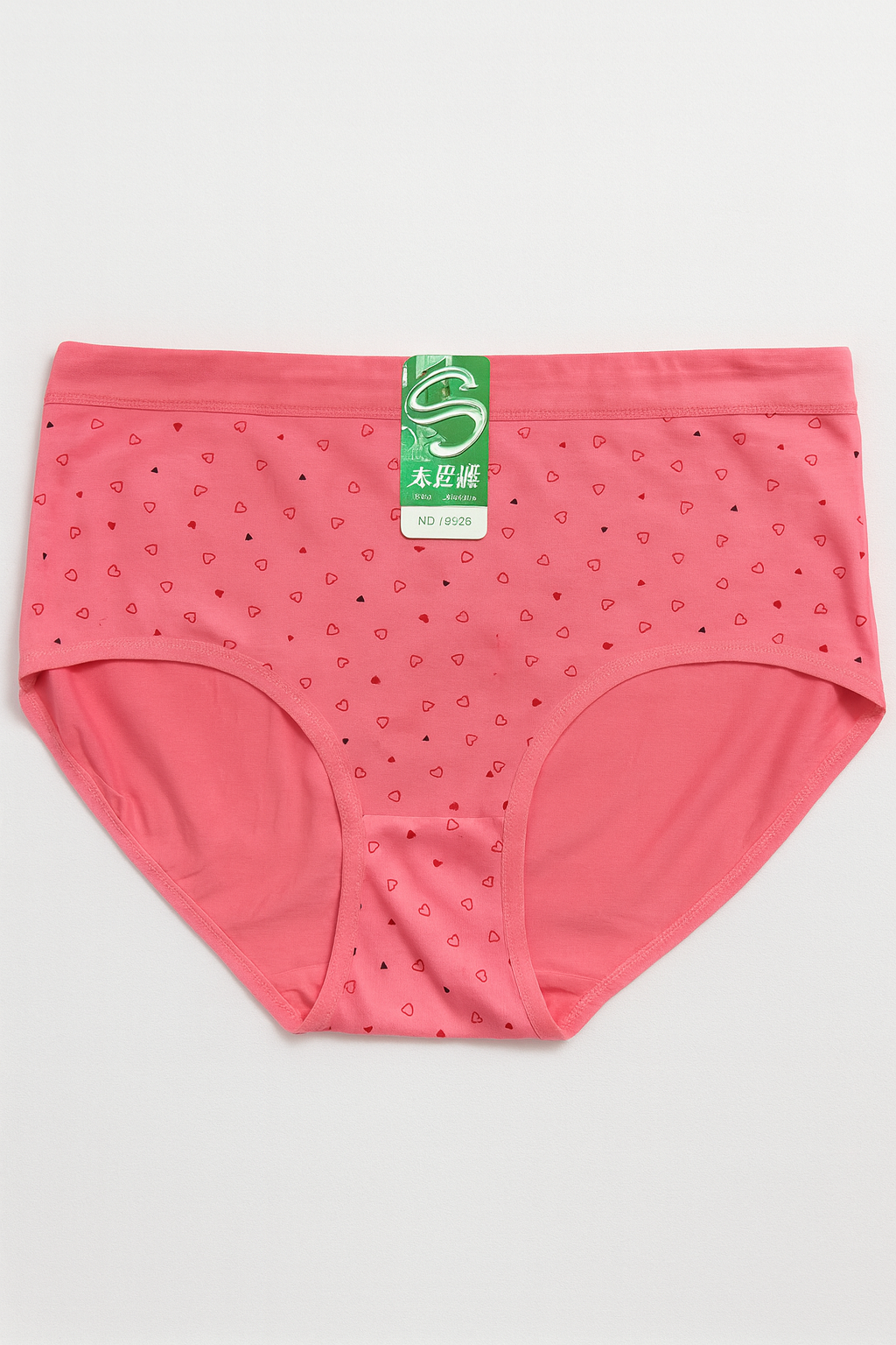 Plus Size Soft cotton underwear -Hearts