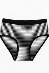 Imported Ladies soft Cotton Underwear with Panty Lining -Stripes