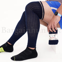 Unisex Woolen Leg & Knee Warmers – Premium Imported Stretch Wool, (Pair)