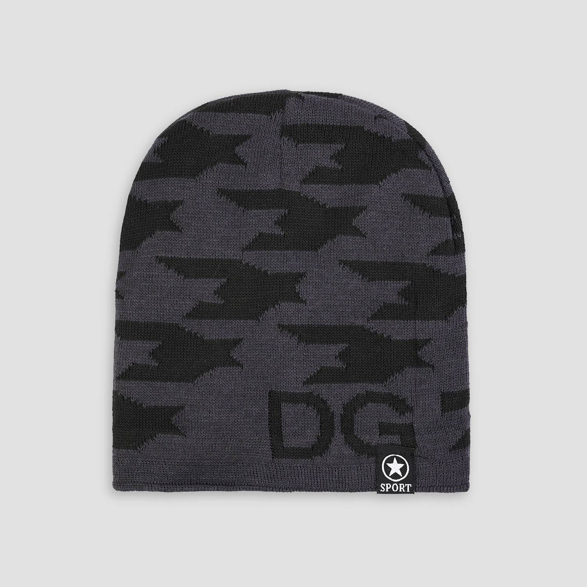 Unisex Skiing Warm Knitted Contrasting Cap with Fleece/Velvet inside