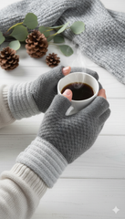 Unisex Warm Winter Fingerless Mittens -TSG09