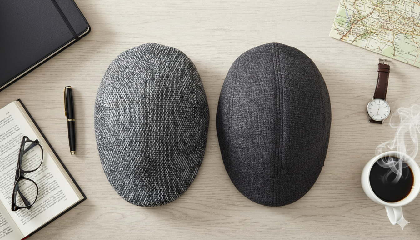 Men’s IVY Flat Cap – Peaky Blinders Style Ivy Hat -PB02