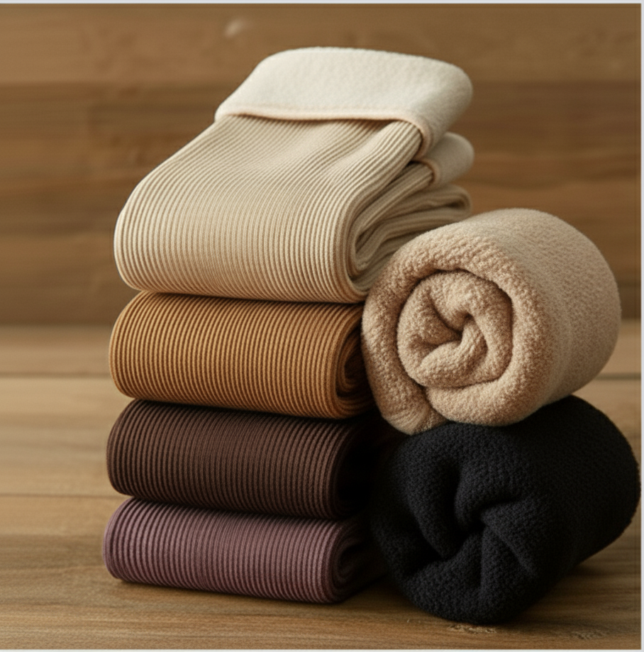 New Soft Velvet Cashmere Socks (Solid Colors)