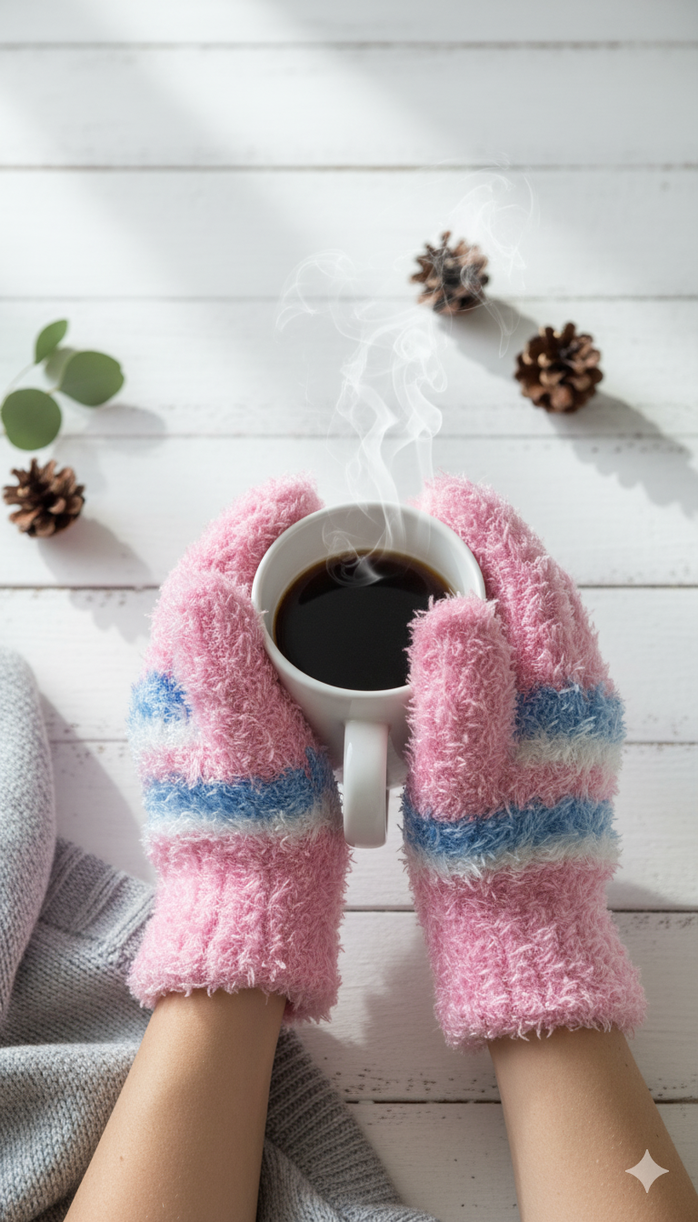 CandyColor Luxury Plush Mittens/Gloves TSG10